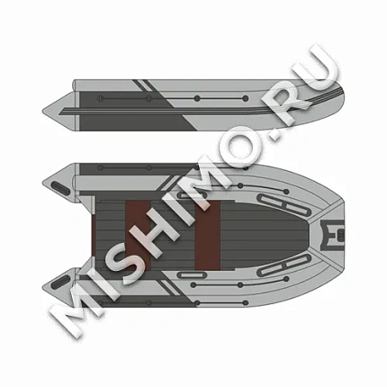 Лодка MISHIMO RIVER FJET PRO 410 под водомет