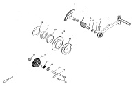 Кик стартер КВАДРОЦИКЛА STELS ATV 110 D (603)