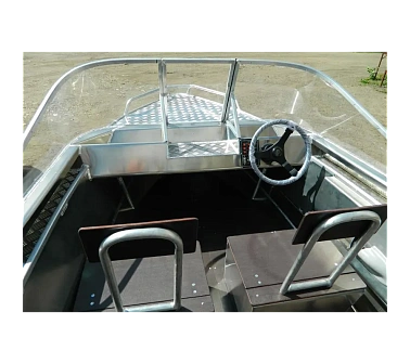 АЛЮМИНИЕВЫЙ КАТЕР WYATBOAT-430PRO СУПЕР АКЦИЯ!