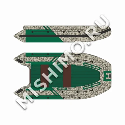 Лодка MISHIMO RIVER FJET PRO 410 под водомет