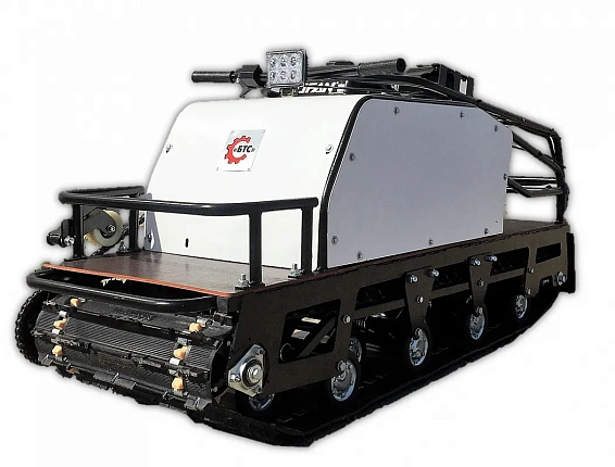 Мотобуксировщик БТС «LONG» 500/15  БЕЗ Э/ЗАП. Loncin (60 Ватт)