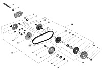 Вариатор СКУТЕРА STELS SKIF 50