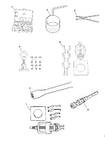Инструменты (Часть 1) 4-Х ТАКТНОГО ПЛМ MERCURY 4 Серийный номер от 0P401000 и выше