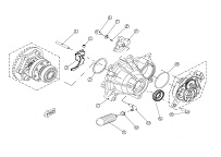 Редуктор передний (новый) (Часть 5) КВАДРОЦИКЛА STELS ATV 700 GT 2012