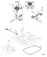 Масляный насос 4-Х ТАКТНОГО ПЛМ MERCURY 80 Серийный номер от 0P459572 и выше