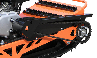 Мотосноуборд PROMAX SNOWBIKE FLAME, редуктор с автомат сцеплением. фара, тормоз