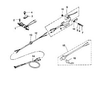 Зарядная катушка 4-Х ТАКТНОГО ПЛМ MERCURY 4 Серийный номер от 0P073456 до 0P400999