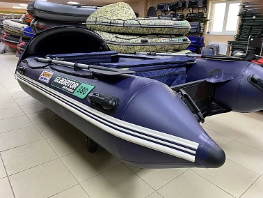 Надувная лодка GLADIATOR E380 AIR С НДНД (X-MOTORS EDITION)