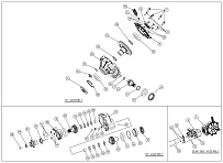 Редуктор задний КВАДРОЦИКЛА STELS ATV 700 D 2010