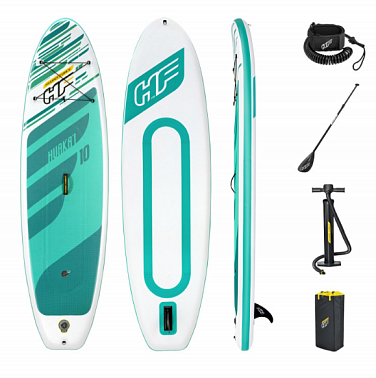 Надувная SUP-доска HuaKa'i Set 305 x 84 x 15 см с веслом, насосом, страховочным тросом и пр.