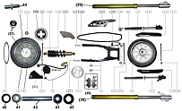 Подвеска МОТОЦИКЛА Racer RC200GY-C2/RC250GY-C2 Panther