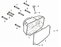 Двигатель снегохода IRBIS Dingo T125 (часть 6)