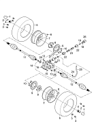Передний привод КВАДРОЦИКЛА AODES (ODES) 800 ATV-S