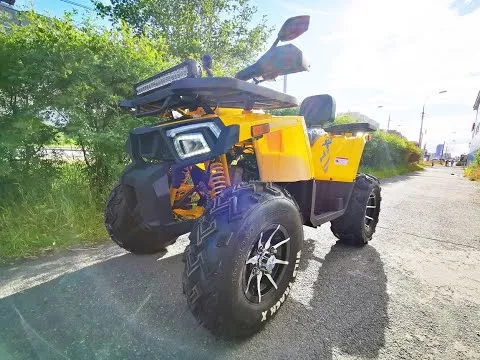 Мотоцентр X-MOTORS и короткий обзор квадроцикла MOTOLAND WILD TRAK X PRO 200
