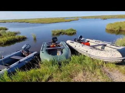 Лодка MISHIMO LITE 370 обзор рыбалки с ХМАО, где-то на севере✌️
