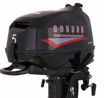 Лодочный мотор Condor F5HS с баком 12 л.