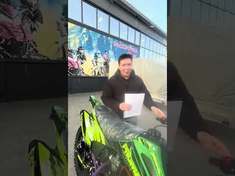 Отзыв о МотоЦентре X-MOTORS г. Тюмень! Купил МОТОЦИКЛ КРОССОВЫЙ PROMAX MX280 GREEN-VIOLET