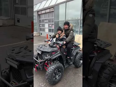 Счастливый обладатель квадроцикла GBM CROSS HILL 200 PREMIUM! Отзыв о мотосалоне X-MOTORS
