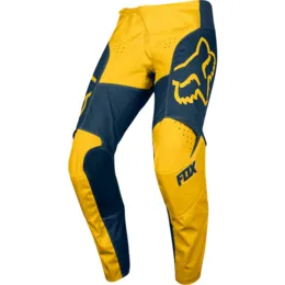 Мотоштаны Fox 180 Przm Pant Navy/Yellow