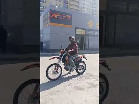 Выдача мотоцикла JHLMOTO JHL MX300 в X-MOTORS г. Новосибирск