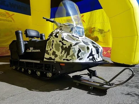 Обзор снегохода STELS Мороз XL 64.лс powered by X-MOTORS!