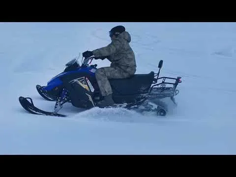 Снегоход STELS Капитан 200 XE by X-MOTORS реально едет!