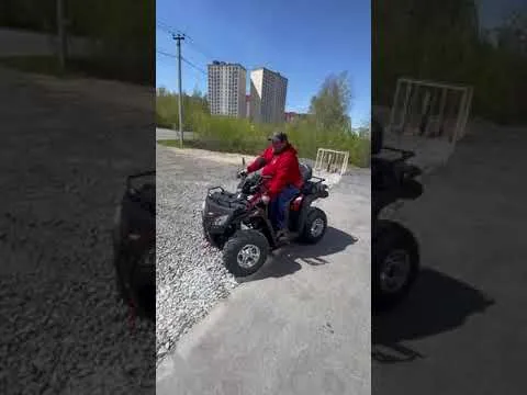 Счастливый обладатель квадроцикла GBM EXPLORER 400 PREMIUM! Купил в мотосалоне X-MOTORS г. Тюмень