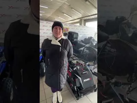 Отзыв о мотосалоне X-MOTORS. Выдача мотобуксировщика IKUDZO 1450/500 EKR15  LONCIN V 2.0