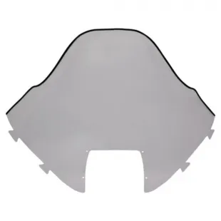 Стекло ветровое для снегохода YAMAHA ET410 увеличенное (высота 58см, толщина 2мм, МПК)