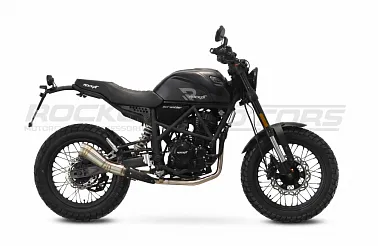 Мотоцикл дорожный ROCKOT SCRAMBLER (черный глянцевый)