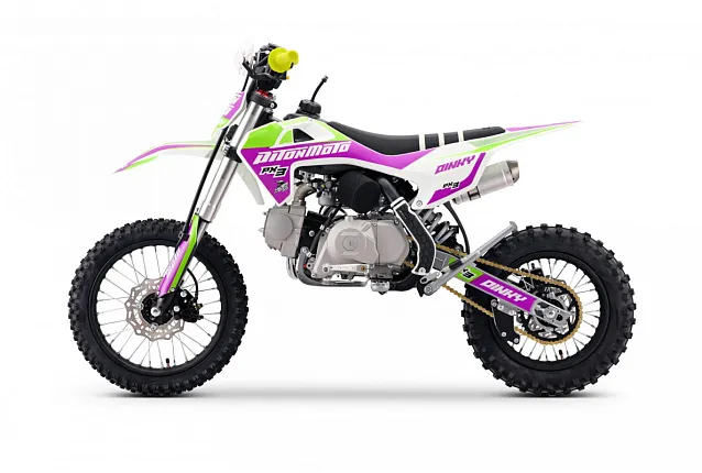 Питбайк PITONMOTO PX3 PINKY 110EA 14/12 на полуавтомате