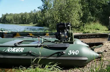 Мотор болотоход Бурлак-М2 Lifan 27 лс, эл.запуск