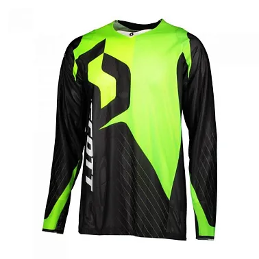 Джерси 450 Angled black/green