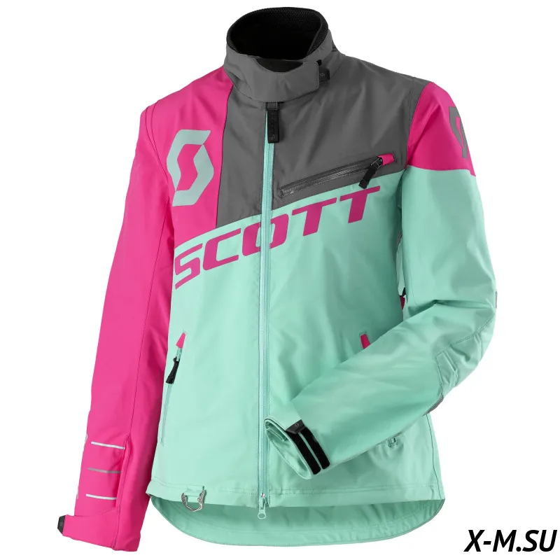 Куртка жен. Shell Pro light mint green/neon pin