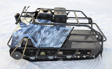 Мотобуксировщик Irondog (Железная собака) M500 9 Камуфляж Охотник