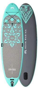 SUP-доска надувная для йоги с веслом AQUA MARINA Dhyana 11'0" S22