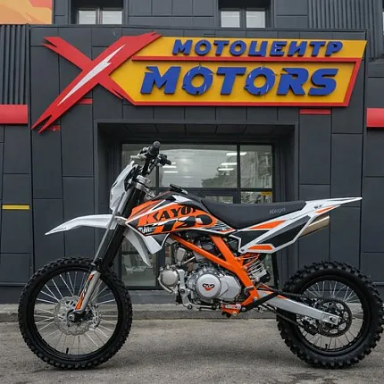 Питбайк КАЙО BASIC K125 17/14 KRZ (механ. сцепл., кикстартер, 2024 г.)