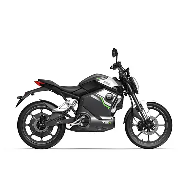 Электромотоцикл WHITE SIBERIA SUPER SOCO TSX (Серый)