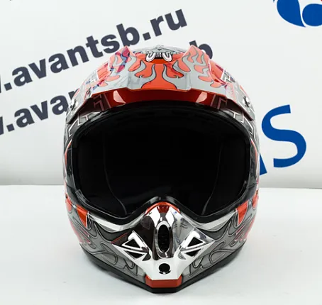 Шлем кроссовый Avantis Lead, Оранжевый