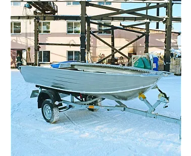 Алюминиевая моторная лодка WYATBOAT-390P