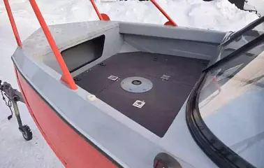 Алюминиевый катер WYATBOAT Неман-500 DC водомёт
