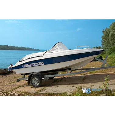 Стеклопластиковый катер с рундуками Wyatboat-3