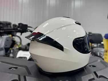 Шлем интеграл HETOSHI XD1-90 цв. Белый глянцевый  р. S 