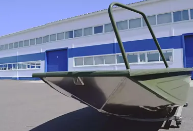 Алюминиевая моторная лодка Wyatboat-430 Master Fish
