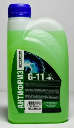 Антифриз зеленый G-11 -40  Северный 1кг