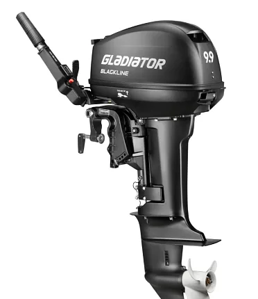 Лодочный мотор GLADIATOR G9.9FHS BLACKLINE