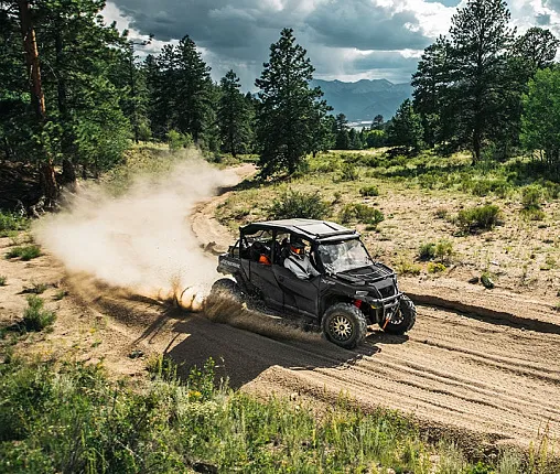Мотовездеход POLARIS General XP 4 1000 Hunt LE - Stealth Black (2021)