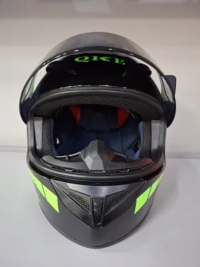 Шлем интеграл HETOSHI XD1-225 цв. Черно-зеленый  р. XL