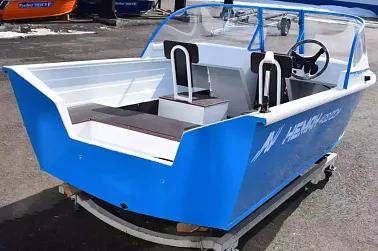 Алюминиевый катер WYATBOAT Неман-400 DCM