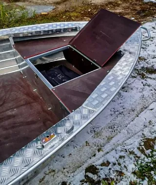 Алюминиевая моторная лодка Тактика-430 РМ